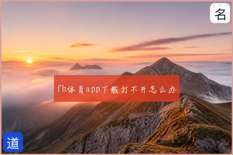 fh体育app下载打不开怎么办